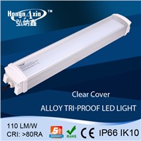 600mm 30W Mounting Clips Aluminium LED Linear Light with Clear Lens Diffuser
