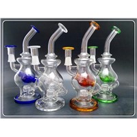 9 inch Mothership Egg water pipes glass bons oil rigs with birdcage perc 14.5mm joint