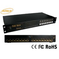 8x8 Matrix for HDMI 1080P 3D with IR