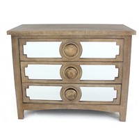 New Design Bedroom Livingroom Copper Drawer Wooden Cabinet