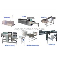 Wafer  Biscuit Production line Gas Type Fully-Automatic