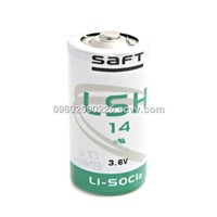 Lithium battery Li-SOCI2  Saft LSH14 3.6V/5500MAH  C size