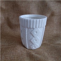 Sweater Shape Ceramic Candle Cups, Candle Containers