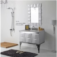 YB-915 Wood and Stainless Steel High Quality Bathroom Cabinet