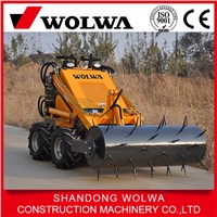 skid steer loader with various attachment mini skid steer loader attachment