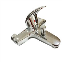 Shenmeng Faucets Single Handle Bathtub Faucet in Brass/Chrome plated