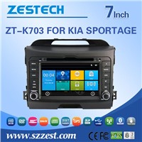 touch screen car dvd player gps navigation system for Kia Sportage