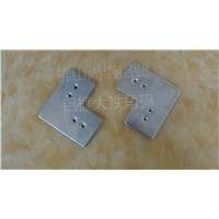 connector for cabinet frame with 4 holes