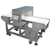 Auto Conveying Stainless Steel Food Metal Detector With Lcd Touch Screen