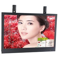 Double Screen subway LCD wall mount advertising display