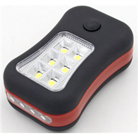 New design 3 LED+8 SMD work light with magnet in the bottom