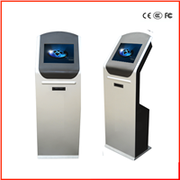 Slim Stand Touch Screen Information Kiosk