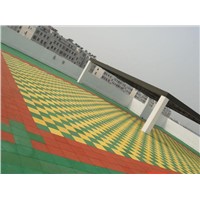 colorful rubber tiles,outdoor rubber tiles, playground rubber tiles