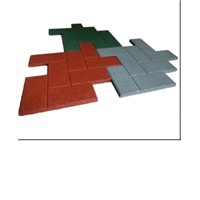 kindergarten rubber tiles, kids rubber tiles,playground rubber tiles