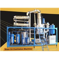 BOD Multi-function Base Oil Distillstion machine/black dirty engine oil purifier/lube oil purifier