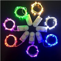 CR2032 battery operated led christmas string light,mini copper wire string light