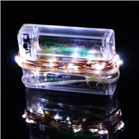 0.4mm copper wire battery operated led copper string light,mini led string light