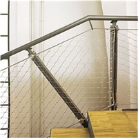 Ferrule Style High Quality Inox Staircase Safety Cable Mesh