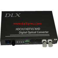 HD-CVI Video/Audio/Data Fiber Optical Transmitter and Receiver