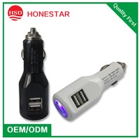 Very Fashion 3.1A Output Dual USB Mobile Car Charger