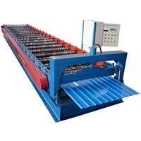 metal sheet wall panel forming machine