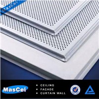 Aluminum perforated lay in ceiling panel