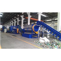 PET bottle PP PE film plastic recycling machine hot sell