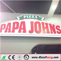 Vacuum Forming Acrylic Advertising Outdoor signboard for Restaurant
