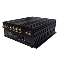 Full D1 HDD Mobile CCTV DVR 4CH HDD MDVR with 3G WIFI GPS