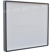 Mini-pleat HEPA filter / Clean air filter for FFU / clean room / hospital project