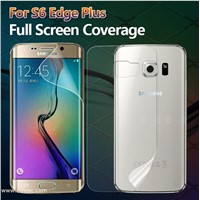 Full Cover Front and Back Anti Shock Screen Protectors for Samsung Galaxy S6 Edge Plus