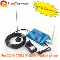 3G WCDMA 2100MHz universal Indoor Home/office mobile phone signal Repeater with LCD display