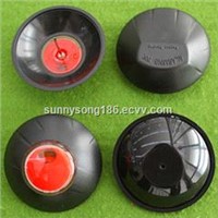Balck Round Anti-Theft Clothing 58kHz Security Ink Tags