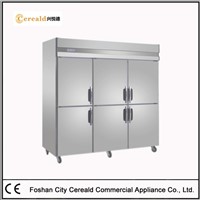 Compact Solid Doors Commercial Refrigerators For Sale