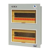 Iron wiring box protection against electric shock box distribution box PZ30 24 # 24 large loop