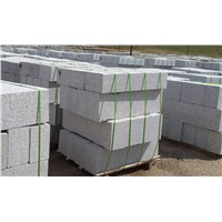 Cheap white granite paving stone