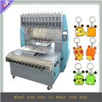 Top quality silicone silicone keychain dispensing machine