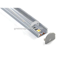 U Shape Led Aluminum Profile Channels For LED Strip Light OEM Length