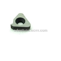 Cemented carbide clamped insert