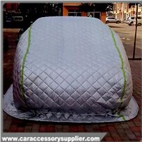 Colourful soft material polyester heat insulation car cover