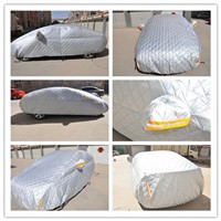 China manufacture 3 layers soft material polyester cold resistence car cover