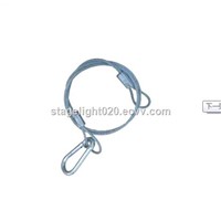 stage dj light 85cm long safety cable