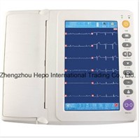 CE Mark Clinical Diagnosis 12 Channels Digital Electrocardiograph (ECG-3312G)