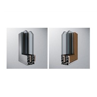 aluminum and wood lift and sliding door casement door