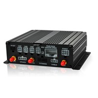 4CH WD1 HDD Vehicle Mobile DVR using bus security with GPS Tracker