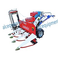 Hot sale model ALC-4G 80 Rice wheat reaper and binder, wheat reaper and harvester