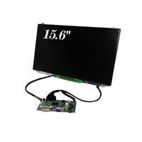 Flat Panel Display 15.6&amp;quot; with controller board suitable for ruggedized PC