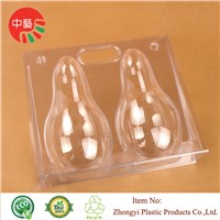 clear disposable clamshell packaging plastic fruit box