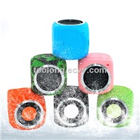 Hot Selling Protable  Waterproof Mini Bluetooth Speaker you can tack any where
