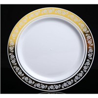 Elegant Disposable Party Dinner Plastic Plates